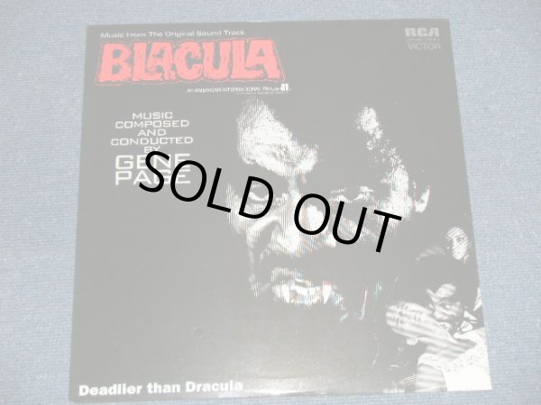 画像1: ost GENE PAGE - BLACULA (SEALED) /  US AMERICA REISSUE "BRAND NEW SEALED" LP