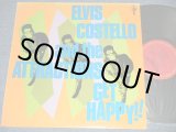 画像: ELVIS COSTELLO - GET HAPPY ( Matrix #   A) 1L     B) 1F )（Ex+/Ex+++ A-1, B-1:VG+++  WARP) / 1980 US AMERICA ORIGINAL Used  LP