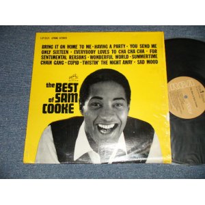 画像: SAM COOKE - THE BEST OF (Ex/MINT- WTRDMG) /  US America REISSUE "TAN LABEL" STEREO Used LP 