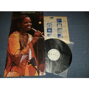 画像: MELBA MOORE - MELBA MOORE LIVE! (Ex++/Ex+++ Looks:Ex++ EDSP) / 1972 US AMERICA ORIGINAL "WHITE LABEL PROMO"  Used  LP 