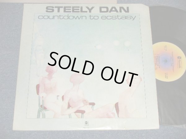 画像1: STEELY DAN - COUNTDOWN TO ECSTASY : With SONG SHEET ( Matrix #   A) AB 779-A  K  (26)  B) AB-779-B  K (11)) (Ex+/Ex+++ Looks:MINT- CUTOUT )  / 1974 Version US AMERICA 2nd Press "MULTI Color YELLOW TARGET Label" Used LP 