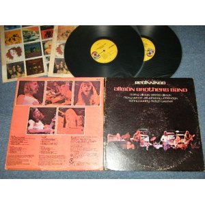 画像: THE ALLMAN BROTHERS BAND - BEGINNINGS (1st & 2nd Album on One Pack) ( Ex-/Ex+++ Tape Seam) / 1973 US AMERICA ORIGINAL 1st Press "YELLOW with Large 75 ROCKFELLER Label" Used  2-LP's 