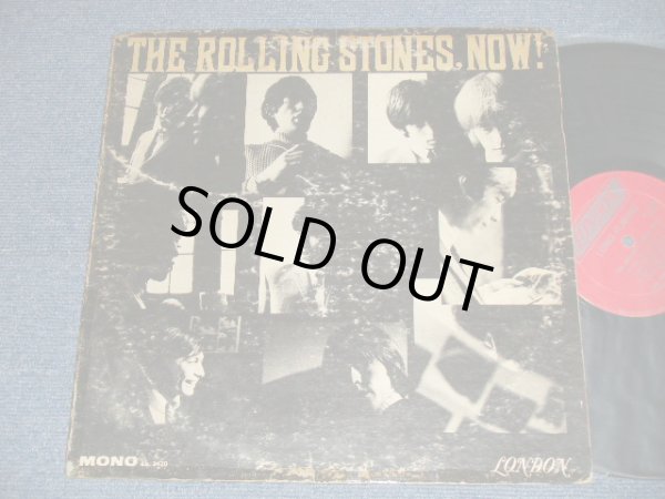 画像1: ROLLING STONES - THE ROLLING STONES,NOW !( Matrix # A)  ARL-6691-1D  MR ▵7763     B)  ARL-6692-1B  MR ▵7763-x ) (VG+++/Ex+ TAPE SEAM)    / 1966 US AMERICA ORIGINAL 1st Press "Shinning RED Label" MONO Used LP 