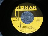 画像: FIVE AMERICANS (JOHN DURRILL) - A) WESTERN UNION  B) NOW THAT IT'S OVER (Ex+++/Ex+++  XOL) / 1967 US AMERICA ORIGINAL Used  7" Single