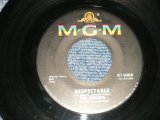 画像: The CHANTS - A) RESPECTABLE (Cover song of ISLEY Bros.)  B) KISS ME GOODBYE  ( EARLY NORTHERN SOUL) (Ex++/Ex++)  / 1961 US AMERICA ORIGINAL Used 7"45 