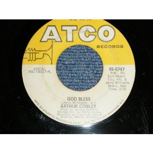 画像: ARTHUR CONLEY - A) GOD BLESS  B) A MIGHTY LONG WAY  (Ex Looks:VG++/Ex)  / 1970 US AMERICA ORIGINAL Used 7"45 