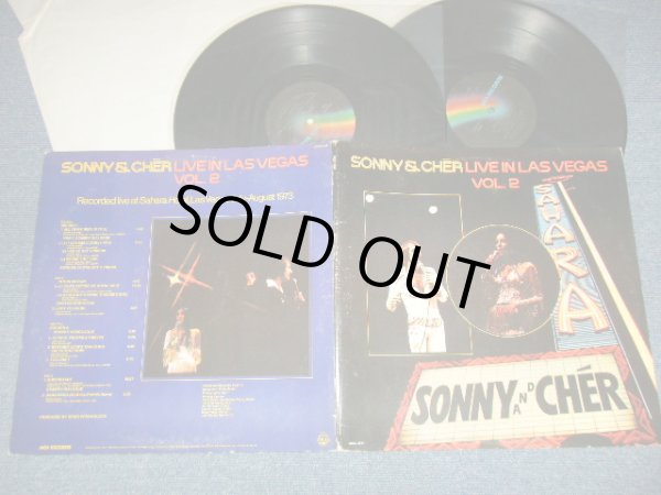 画像1: SONNY & CHER -  LIVE IN LAS VEGAS VOL.2 (Ex++/MINT-) /1973 US AMERICA ORIGINAL STEREO Used  2 LP's 