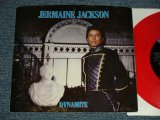 画像: JERMAINE JACKSON - A) DYNAMITE B) DYNAMITE (Ex++/MINT-)  / 1984 US AMERICA ORIGINAL  "PROMO ONLY SAME FLIP" "RED WAX Vinyl" Used 7"45  with PICTURE SLEEVE