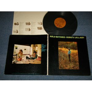画像: ARLO GUTHRIE - HOBO'S LULLABY (Ex+/Ex++ Looks:MINT) /1972 US AMERICA ORIGINAL 1st Press "BROWN with STEREO at Bottom Label" Used LP 