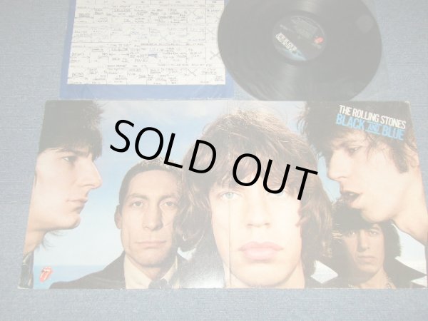 画像1: THE ROLLING STONES - BLACK And BLUE (with Custom Inner Sleeve) ( Matrix # A) ST-RS-763567-GGG 1-11 STERLING LH PR B) ST-RS-763568-GGG 1-111  STERLING LH PR )(Ex++/Ex+++ B-1,2:Ex EDSP) / 1976 US AMERICA ORIGINAL Used LP 