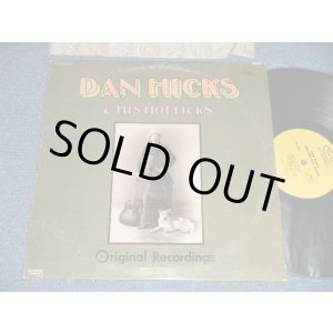 画像: DAN HICKS and the HOT LICKS - ORIGINAL RECORDINGS( Ex+/MINT-)  /  1969 US AMERICA ORIGINAL 1st Press "YELLOW LABEL" Used LP 
