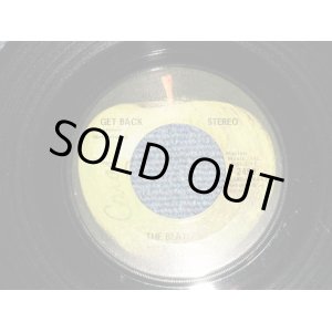 画像: The BEATLES -  A) GET BACK  B) DON'T LET ME DOWN (Ex+/Ex+ WOL) ) / 1969 US AMERICA ORIGINAL Used 7" Single  