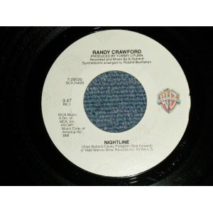画像: RANDY CRAWFORD - A) NIGHTLINE  B) THIS NIGHT WON'T LAST FOREVER (Ex+++/Ex+++  WOL) / 1982 US AMERICA ORIGINAL Used 7"45 