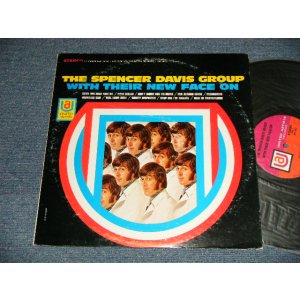 画像: THE SPENCER DAVIS GROUP - WITH THEIR NEW FACE ON (Ex+/Ex++ Looks:Ex+++) / 1968 US AMERICA ORIGINAL STEREO 2nd Press "PINK & ORANGE Label" Used LP 