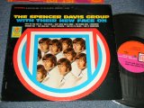 画像: THE SPENCER DAVIS GROUP - WITH THEIR NEW FACE ON (Ex++/MINT-) / 1968 US AMERICA ORIGINAL STEREO 2nd Press "PINK & ORANGE Label" Used LP 