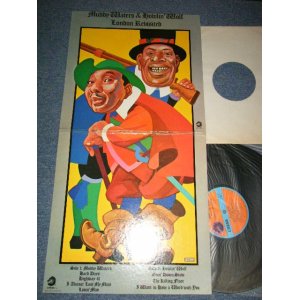 画像: MUDDY WATERS & HOWLING WOLF - LONDON REVISTED (Ex-/MINT- CUT OUT for PROMO)  / 1974 US AMERICA ORIGINAL 1st Press "ORANGE with BLUE Label" Used LP 