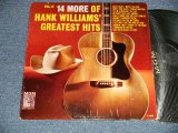 画像: HANK WILLIAMS SR. - 14 MORE OF HANK WILLIAMS' GREATEST HITS VOL.II (Ex+/Ex++ B-5:VG+++) /1962 US AMERICA ORIGINAL 1st Press "BLACK Label" STEREO Used LP 