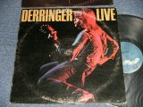画像: DERRINGER (RICK DERRINGER) - LIVE :With Custom Inner (VG++/Ex+ EDSP) /1977 US AMERICA ORIGINAL Used LP  