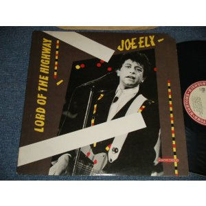 画像: JOE ELY - LORD OF THE HIGHWAY (Ex+++/MINT- Cut out) /1987 US AMERICA ORIGINAL Used LP