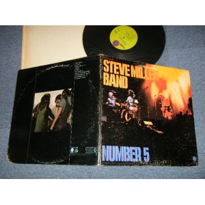 画像: STEVE MILLER BAND - NUMBER 5  (Matrix # A) F-8 /B) F-7) ( Ex/Ex++)  / 1970 US AMERICA ORIGINAL "GREEN with Purple'C' Logo on TOP Label" Used LP