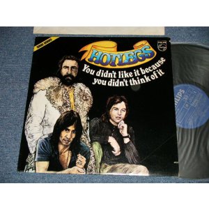 画像: HOTLEGS(Pre:10 CC) - You Didn't Like It Because You Didn't Think Of It (Ex+++/MINT- Cutout) /1976 UK ENGLAND ORIGINAL Used LP 