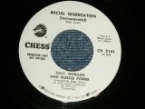 画像: TONY MORGAN AND MUSCLE POWER - RACIAL SEGREGATION A) Vocal  B) Inst (Ex++/Ex++) / 1973 US AMERICA ORIGINAL "white label promo" Used 7"45 