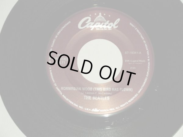 画像1: The BEATLES - A) NORWEGIAN WOOD  B) IF I NEEDED SOMEONE (for JUKEBOX) (NEW)/ 1996 US AMERICA REISSUE "WHITE WAX/Vinyl" "BRAND NEW" 7" Single