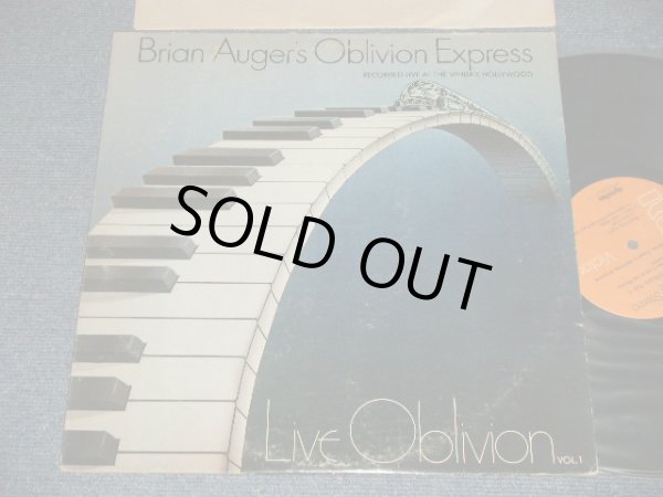 画像1: BRIAN AUGER'S OBLIVION EXPRESS - LIVE OBLIVION VOL.1 (Ex+/Ex+ EDSP) /1974 US AMERICA ORIGINAL Used LP 