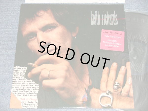 画像1: KEITH RICHARDS (of The ROLLING STONES) - TALK IS CHEAP (MINT-/MINT) / 1988 US AMERICA ORIGINAL Used LP 