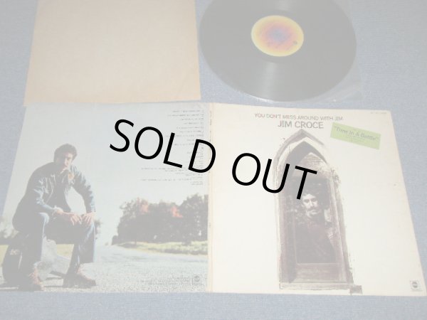 画像1: JIM CROCE - YOU DON'T MESS AROUND WITH JIM (Ex+/Ex+ Looks:Ex))  / 1974 Version  US AMERICA  2nd Press "YELLOW TARGET Label" Used LP 