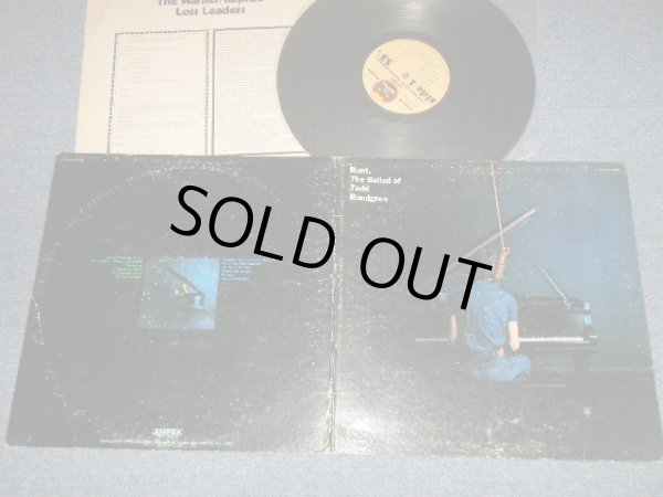 画像1: TODD RUNDGREN - RUNT : THE BALLAD OF TODD RUNDGREN (Ex/Ex+ EDSP) /1971 US AMERICA ORIGINAL "PROMO" Used LP 