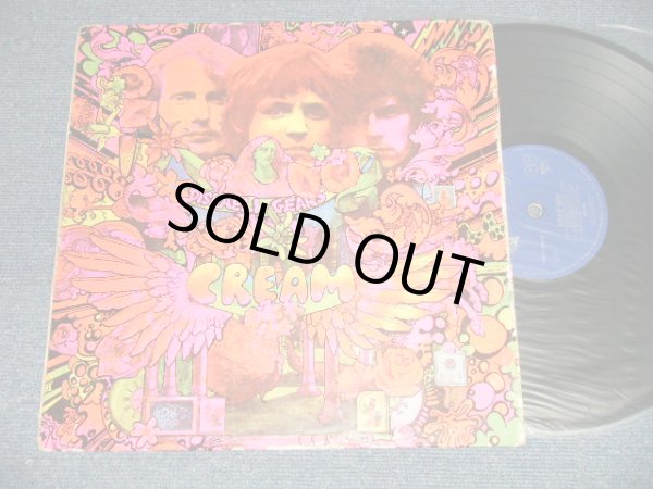 画像1: CREAM - DISRAELI GEARS (Matrix # A) A-1 B) B-1) ( Ex-/Ex+)  / 1968 UK ENGLAND 2nd Press "LAMINATED FC Only" STEREO Used LP