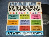 画像: V.A. Various OMNIBUS- TOP RHYTHM & BLUES ARTISTS : DO THE GREATEST COUNTRY SONGS (Ex+++/Ex+++)  /1964 US AMERICA ORIGINAL MONO Used LP 