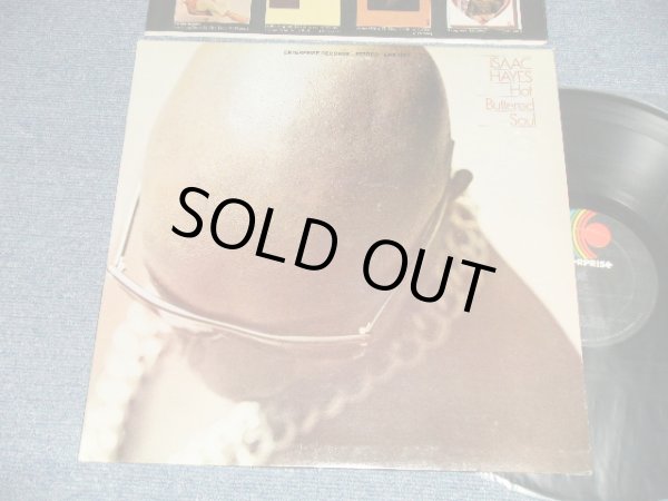 画像1: ISAAC HAYES - HOT BUTTERED SOUL (Ex++/Ex+++ Looks:MINT-) / 1972 Version US AMERICA  2nd Press "BLACK Label"  Used LP