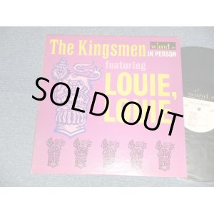 画像: THE KINGSMEN - IN PERSON  feat.LOUIE,LOUIE (Ex++/Ex+++) / 1964 US AMERICA ORIGINAL MONO Used LP 