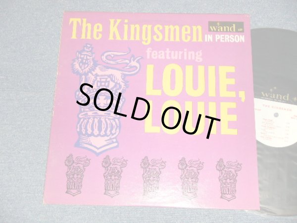 画像1: THE KINGSMEN - IN PERSON  feat.LOUIE,LOUIE (Ex++/Ex+++) / 1964 US AMERICA ORIGINAL MONO Used LP 