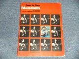 画像: JACK TOTTLE - HOW TO PLAY MANDOLIN (with SHEET MUSIC) (Ex++)  / 1977 US AMERICA ORIGINAL Used BOOK  