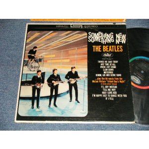 画像: The BEATLES -  SOMETHING NEW ( Matrix # A)ST1-2108-B8' 1 ✳  B)ST2-2108-B8''  2 ✳)  (L.A. Press) ( Ex+++/Ex+++ EDSP) / 1964 US AMERICA ORIGINAL "BLACK with COLOR BAND Label" STEREO Used LP  EDSP