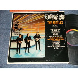 画像: The BEATLES -  SOMETHING NEW ( Matrix #A)  T1-2108-P17  I  AM  B)  T2-2108-G6  #2  I  AM)  (Scranton Press) (Ex++/Ex++ Looks:Ex+ EDSP) / 1964 US AMERICA ORIGINAL "BLACK with COLOR BAND Label" MONO Used LP  EDSP
