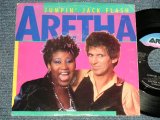 画像: ARETHA FRANKLIN with KEITH RICHARDS -JUMPIN' JACK FLASH  A) 4:25  B) 4:56 (Ex++/MINT, MINT) / 1986 US AMERICA ORIGINAL "PROMO" Used 7"45 Single with PICTURE SLEEVE