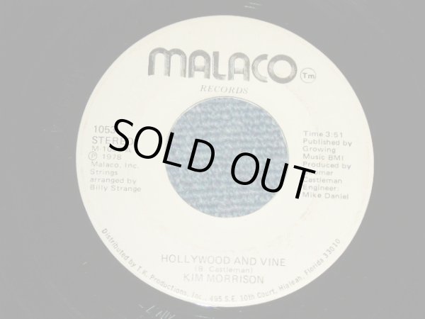 画像1: KIM MORRISON - A) HOLLYWOOD AND VINE  B) ON E IN A MILLION (Ex++/Ex++) / 1978 US AMERICA ORIGINAL Used 7" Single 