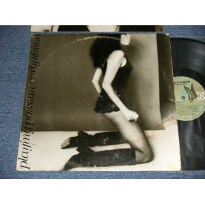 画像: CARLY SIMON - PLAYING POSSUM (With Custom Inner) ( Matrix #A)7E-1033-A3 CSMTML-M B)7E-1033-B CSM TML-S ) (Ex-/Ex++) /1975 US AMERICA ORIGINAL "BUTTERFLY Label" Used LP