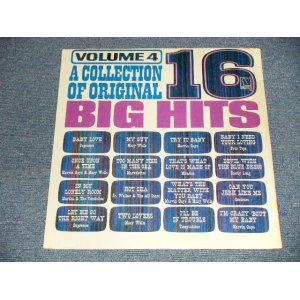 画像: v.a. Various - A COLLECTION OF ORIGINAL 16 BIG HITS VOLUME 4 (SEALED) / 1965 US AMERICA ORIGINAL "BRAND NEW SEALED" LP  