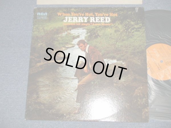 画像1: JERRY REED - WHEN YOU'RE HOT, YOU'RE HOT (MINT-/MINT Cut out)  /1971 US AMERICA ORIGINAL Used LP 