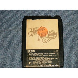 画像: NEIL YOUNG - HARVEST (Ex+/?  ) / 1976 Version US AMERICA REISSUE Used 8 TRACK CARTRIDGE TAPE