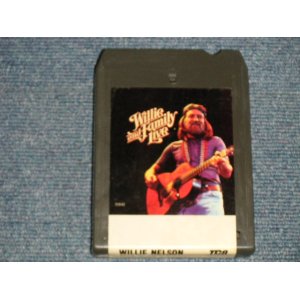 画像: WILLIE NELSON - WILLIE AND FAMILY LIVE (Ex+/?  ) / 1978 US AMERICA ORIGINAL Used 8 TRACK CARTRIDGE TAPE