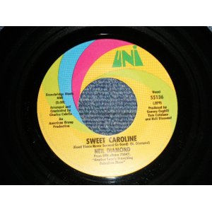 画像: NEIL DIAMOND - A) SWEET CAROLINE  B) DIG IN  (Ex++/Ex++) / 1969 US AMERICA ORIGINAL Used 7" 45rpm Single