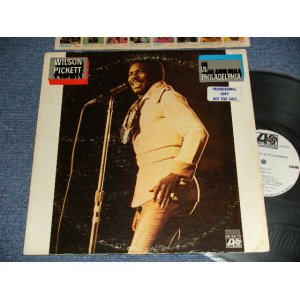 画像: WILSON PICKETT - IN PHILADELPHIA  (Matrix #A) ST-A-701977-AA MO MR LW ▵15106 AT aB W  B) ST-A-701978-C T  MR LW ▵15139 STERLING LH ) (Ex-/Ex++ Looks:Ex+ EDSP)  / 1970 US AMERICA ORIGINAL "WHITE LABEL PROMO" 1st Press "1841 BROADWAY" Label STEREO Used   LP  