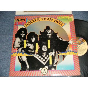 画像: KISS - HOTTER THAN HELL (Ex+/Ex+++) / 1976 Version US AMERICA "2nd Press Label" Used LP