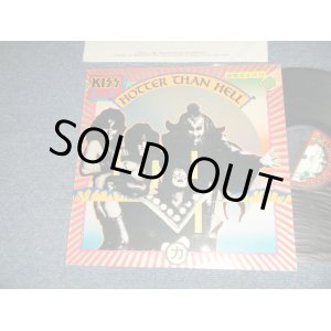 画像: KISS - HOTTER THAN HELL (Ex++/MINT-) / 1974 US AMERICA ORIGINAL "1st Press Label" Used LP